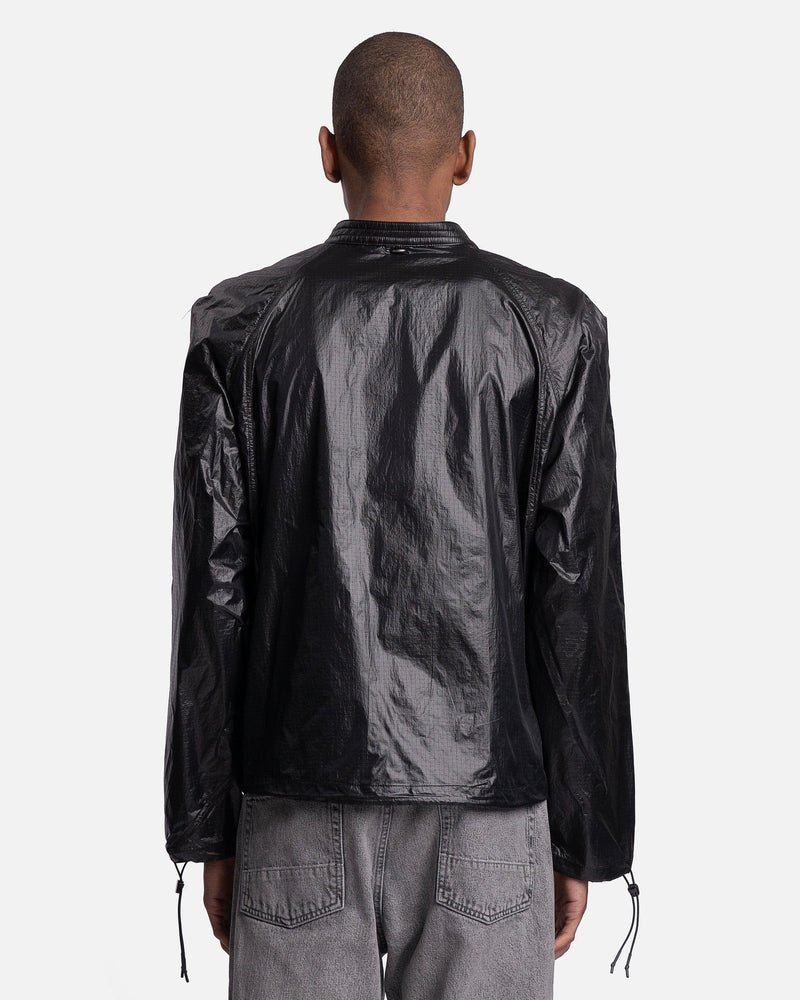 Our Legacy Men's Jackets Parasail Jacket in Black Tech Chintz Ripstop