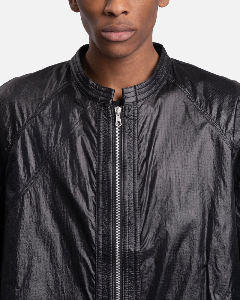 Our Legacy Men's Jackets Parasail Jacket in Black Tech Chintz Ripstop