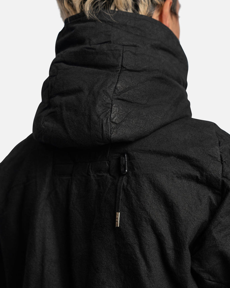 Boris Bidjan Saberi Men's Jackets Parka Fishtail 1 in Black