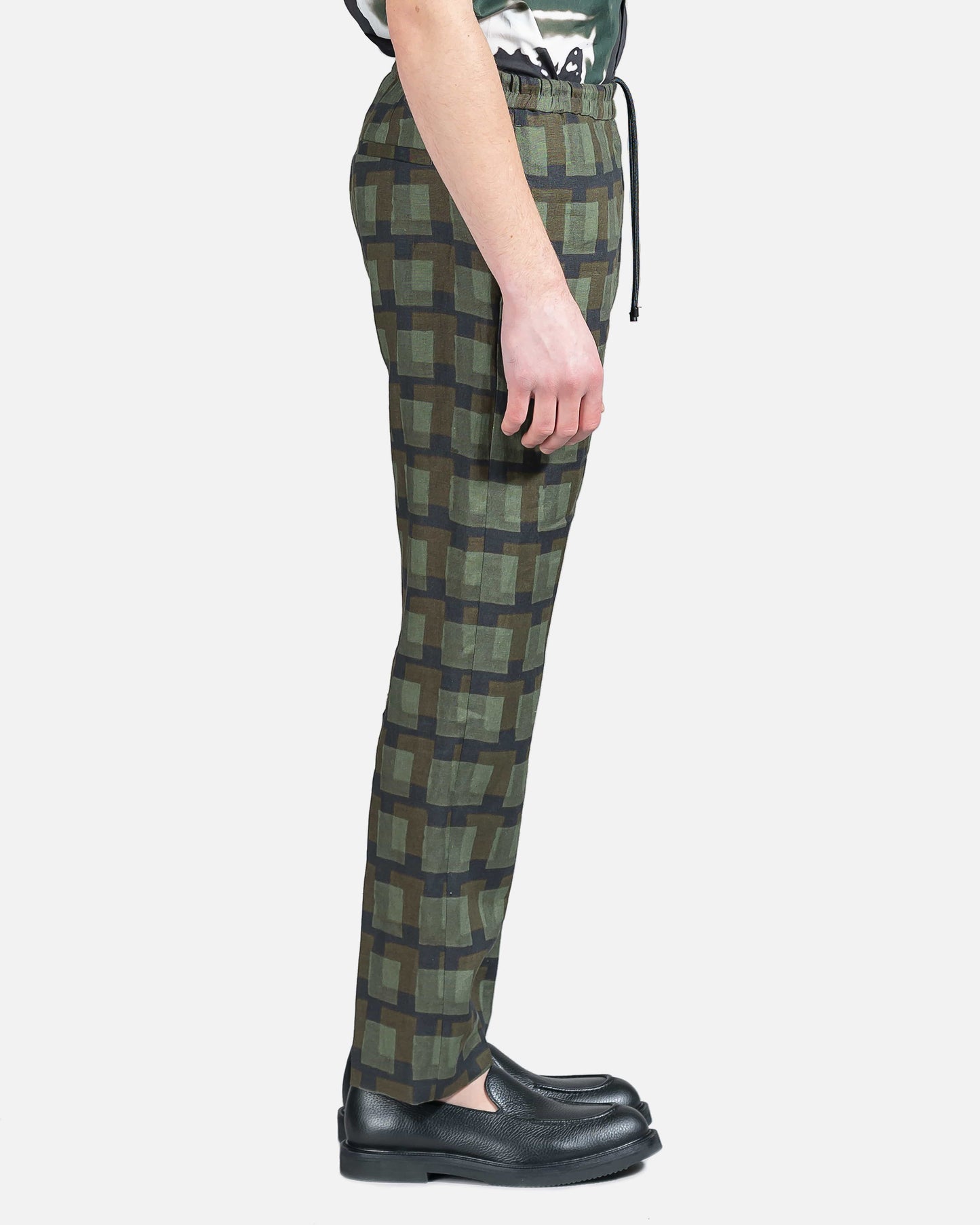 Dries Van Noten Men's Pants Parkino Pant in Khaki