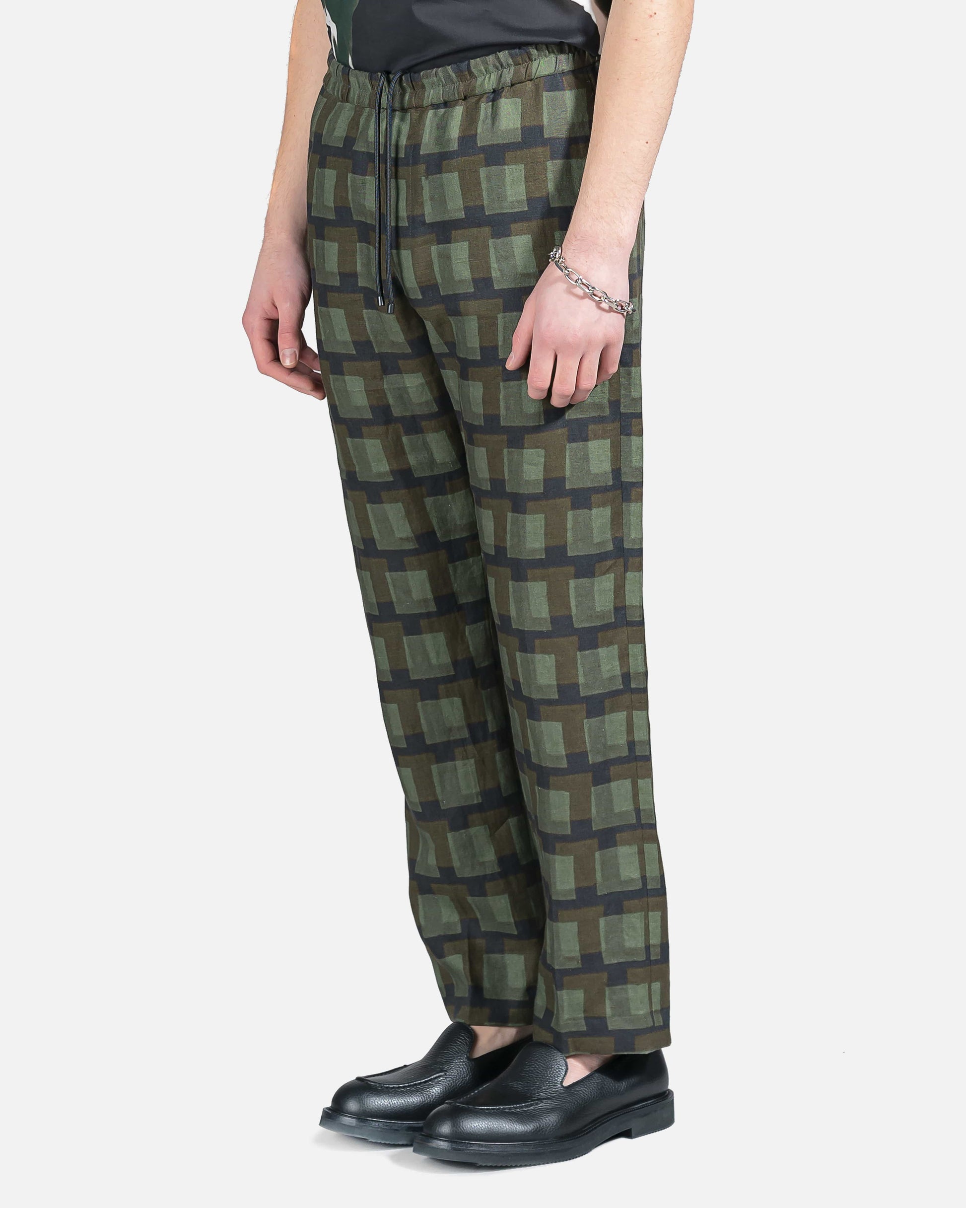Dries Van Noten Men's Pants Parkino Pant in Khaki