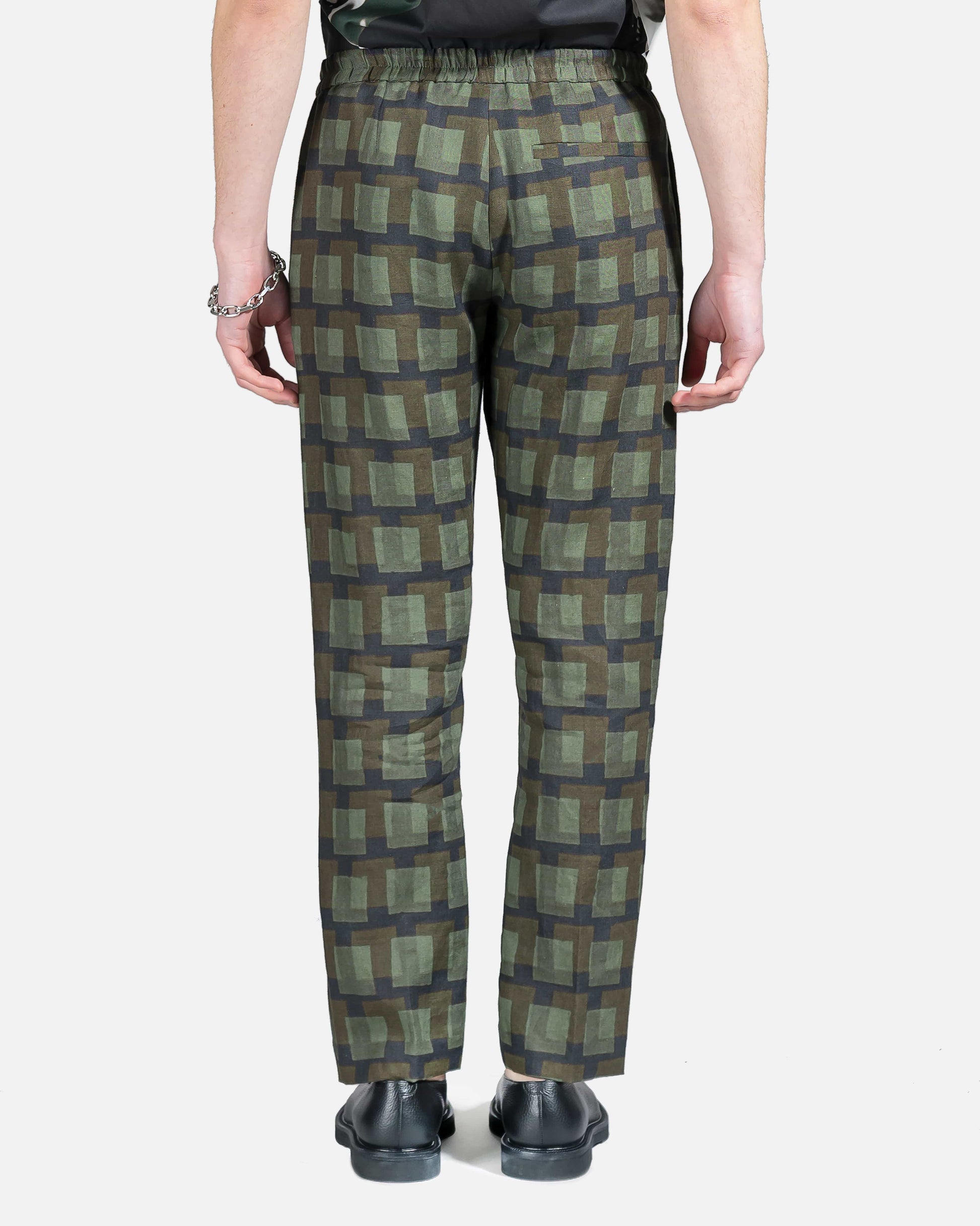 Dries Van Noten Men's Pants Parkino Pant in Khaki