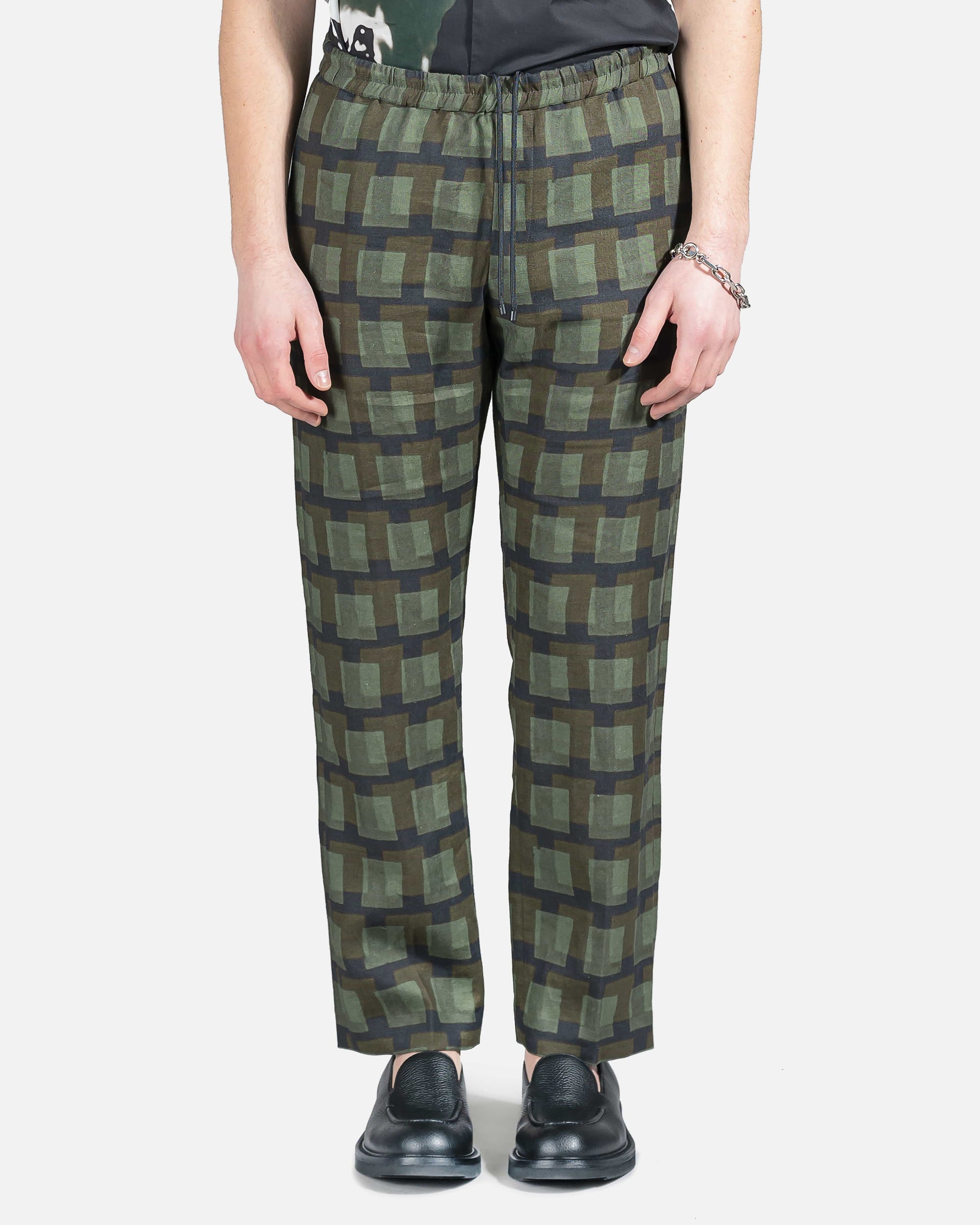 Dries Van Noten Men's Pants Parkino Pant in Khaki