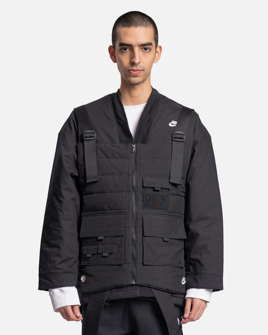 Nike Men's Jackets PEACEMINUSONE 2+1 Jacket in Black
