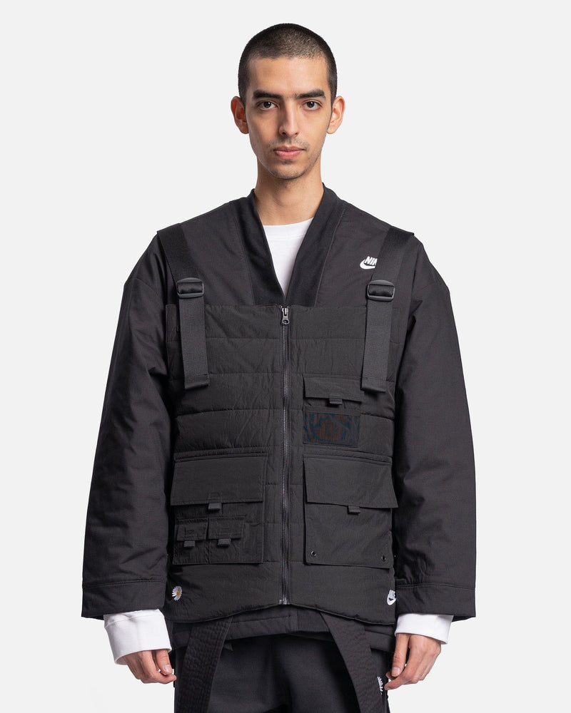 Nike Men's Jackets PEACEMINUSONE 2+1 Jacket in Black