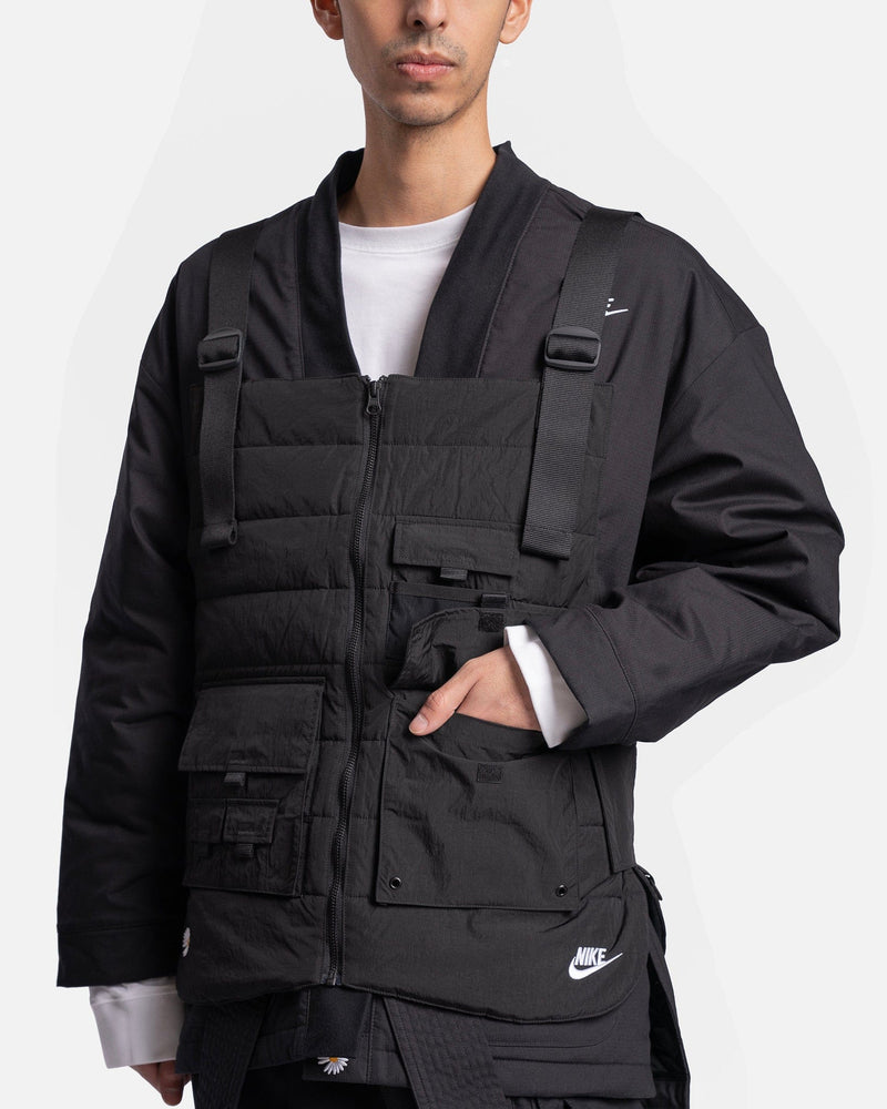 Nike Men's Jackets PEACEMINUSONE 2+1 Jacket in Black