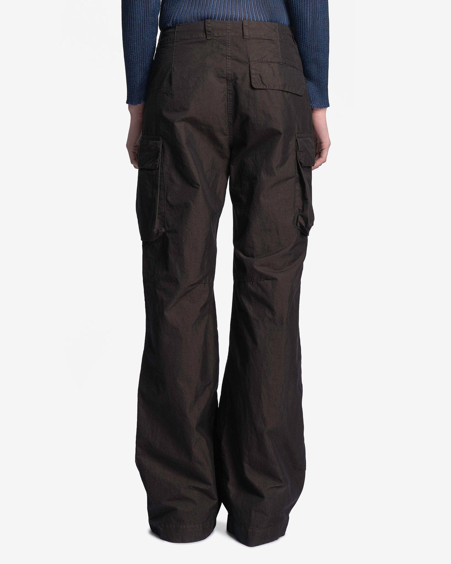 Our Legacy Women Pants Peak Trouser in Black High Twist Solaro