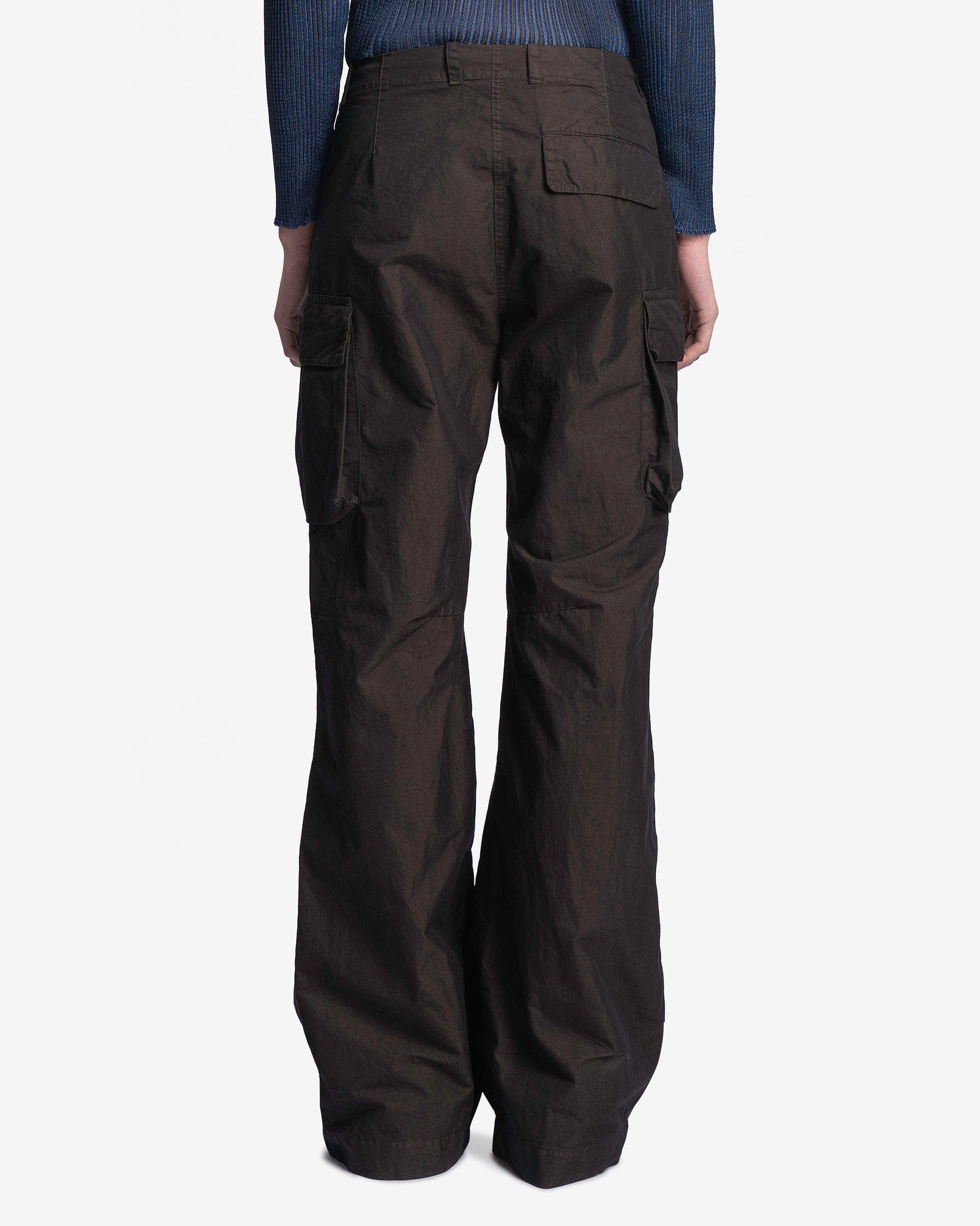 Our Legacy Women Pants Peak Trouser in Black High Twist Solaro