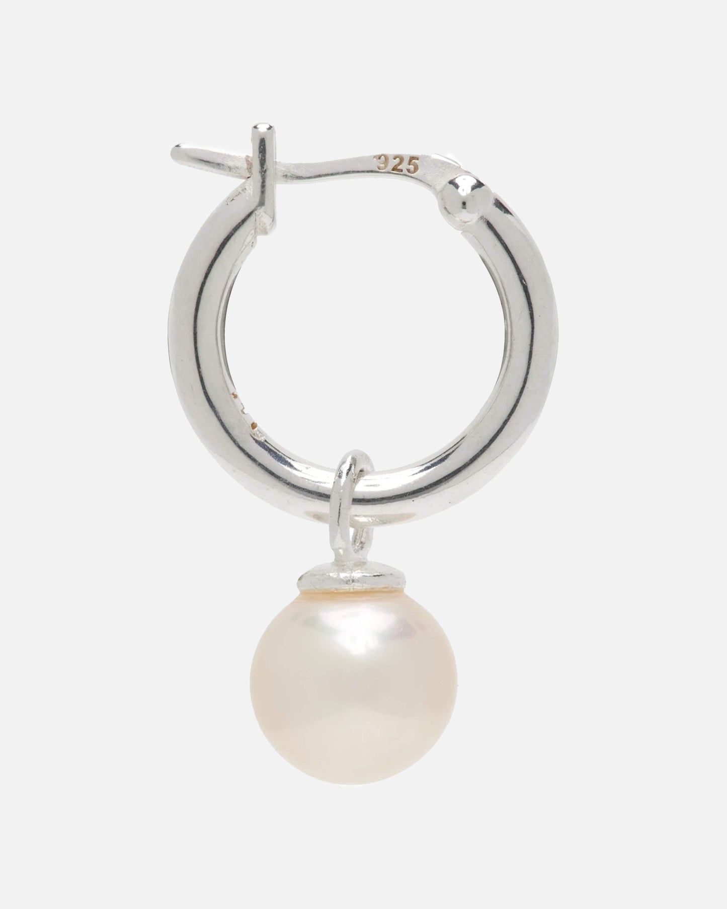 Hatton Labs Jewelry Pearl Hoop Earrings