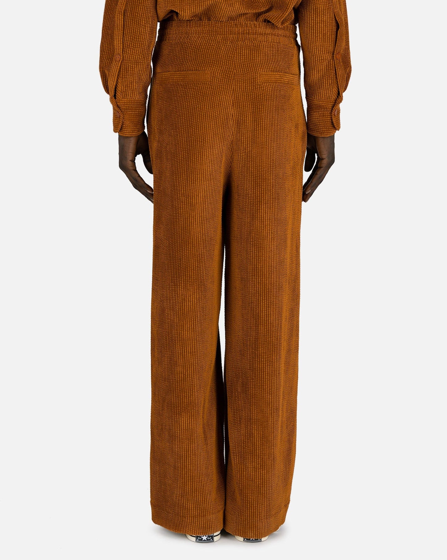 Eckhaus Latta Men's Pants Pebble Trouser in Rust