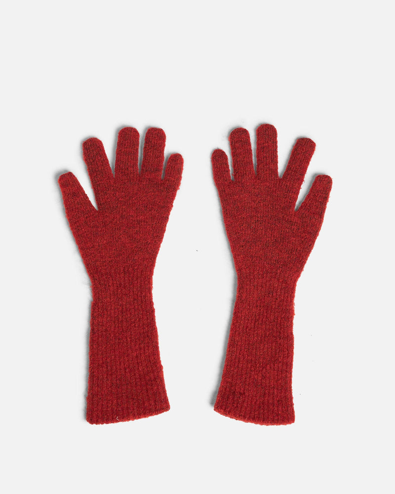 Paloma Wool Women's Hats Peter Knitted Gloves in Red