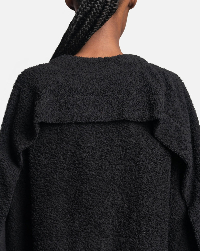 Eckhaus Latta Women Jackets Pile Jacket in Charcoal