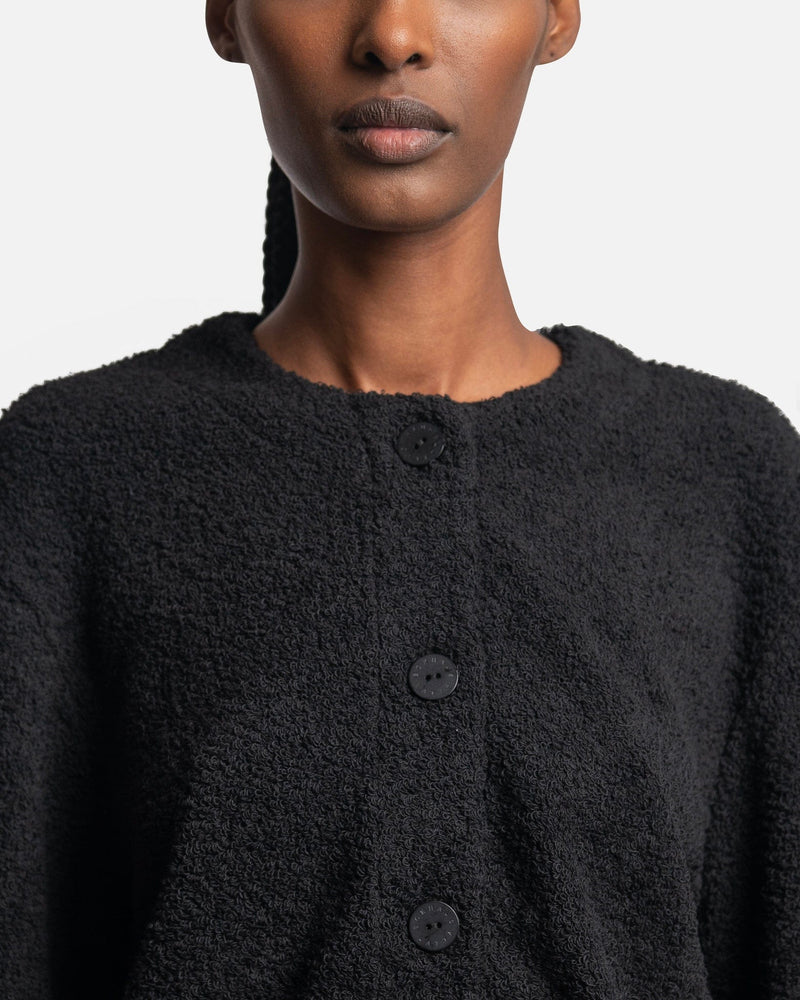 Eckhaus Latta Women Jackets Pile Jacket in Charcoal