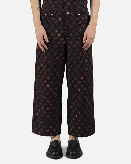 Dries Van Noten Men's Pants Pine Pants in Black