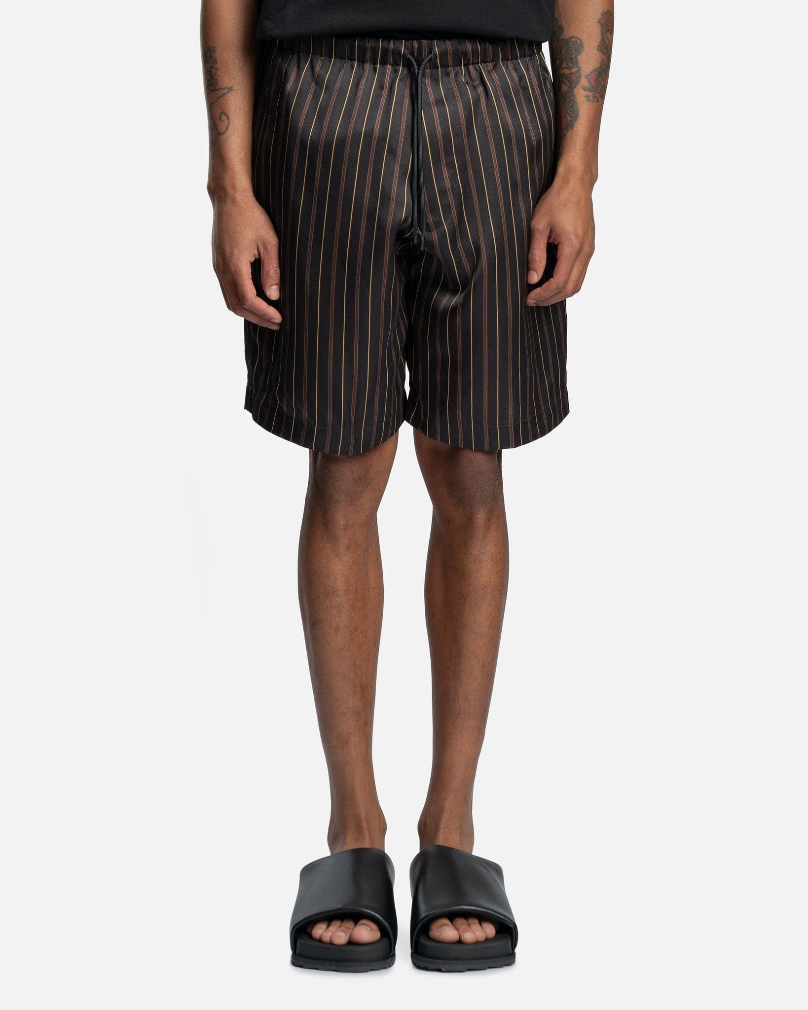 Dries Van Noten Men's Shorts Piperi Pants in Black
