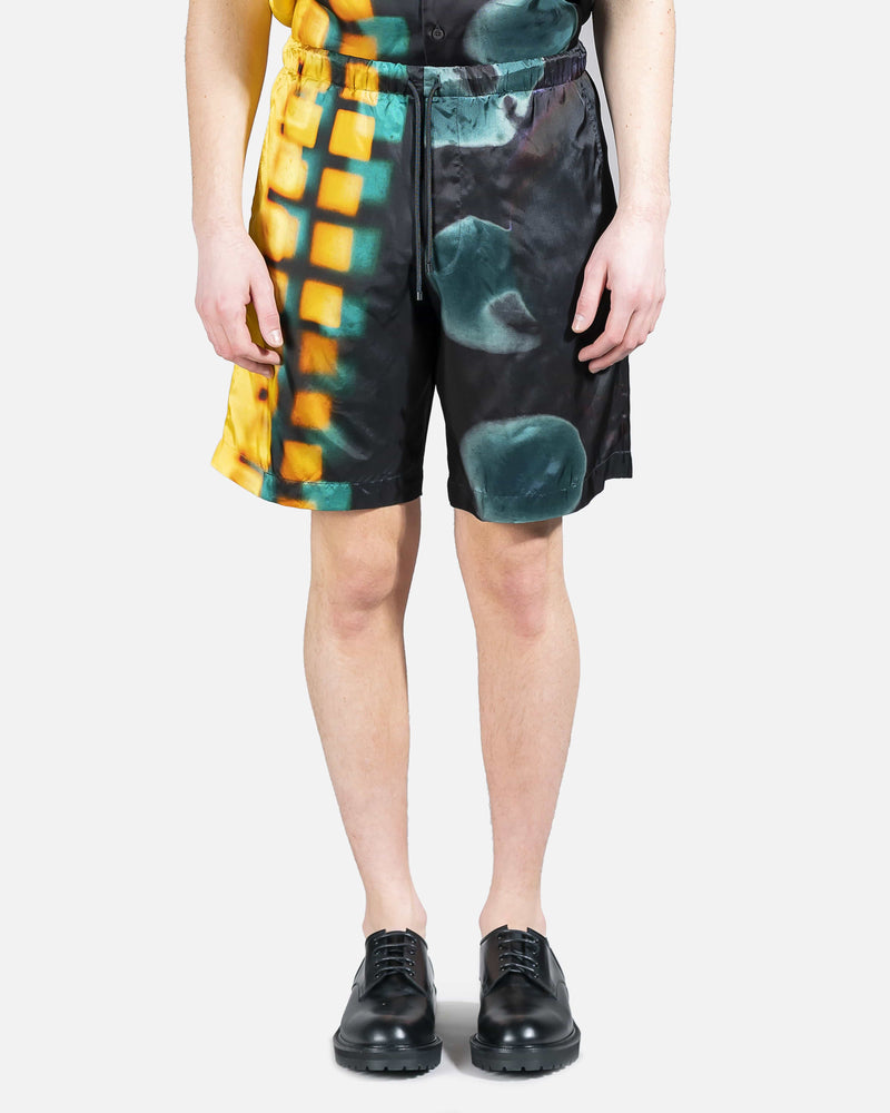 Dries Van Noten Men's Shorts Piperi Shorts in Yellow