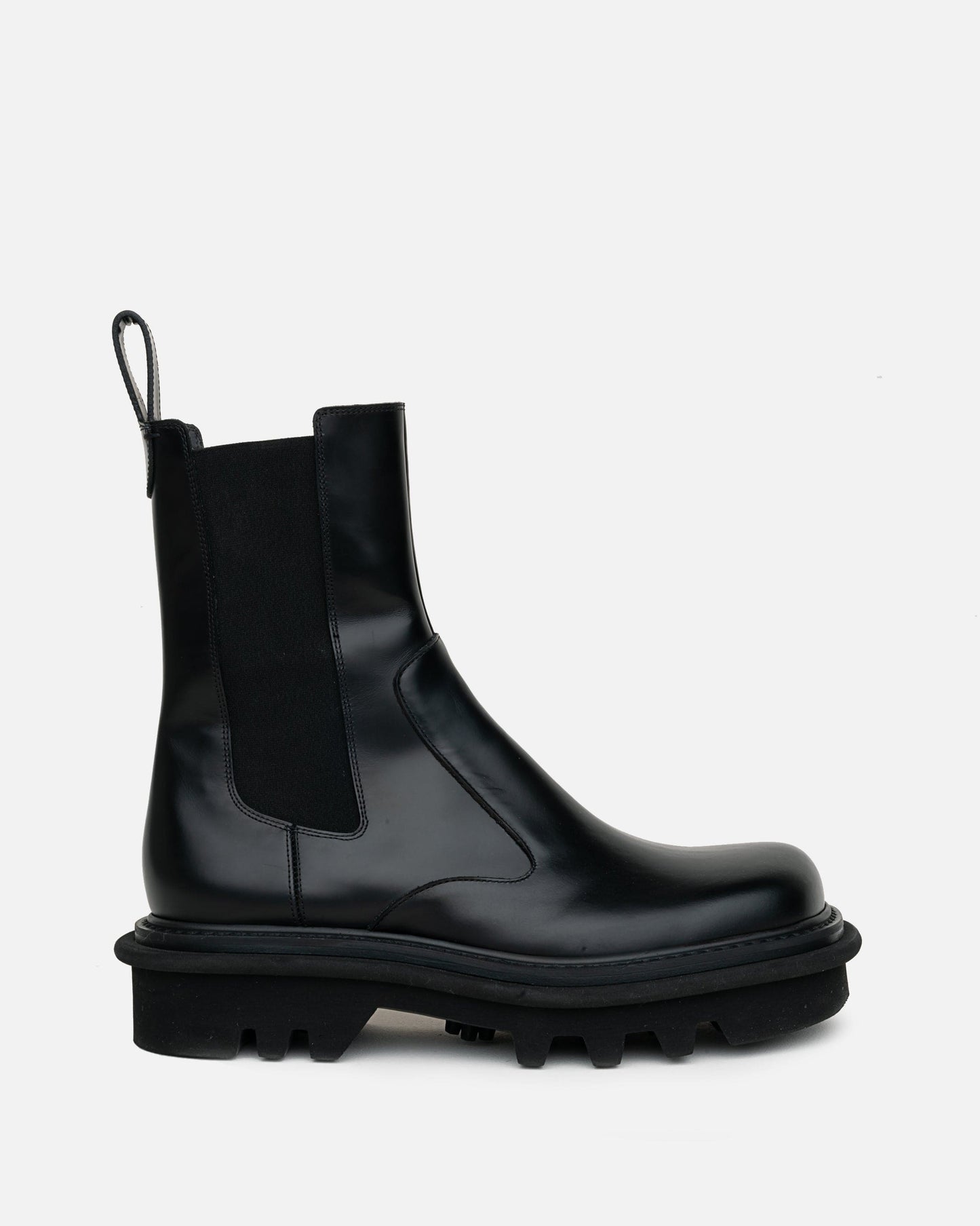 Dries Van Noten Men's Boots Platform Boot in Black