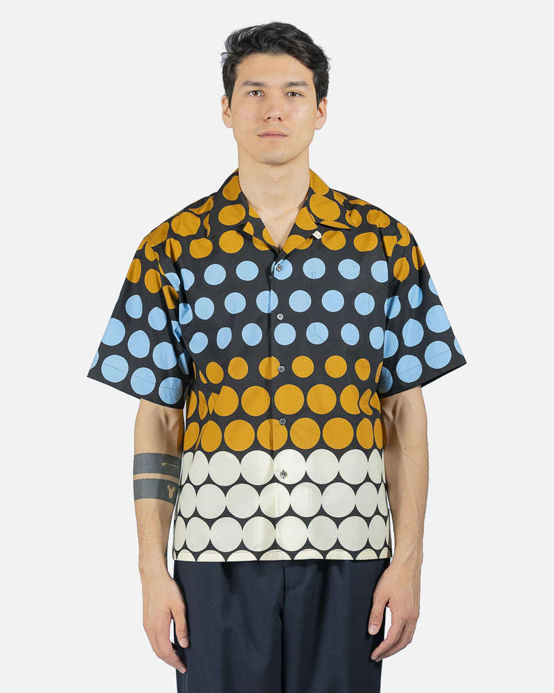 Marni Men's Shirts Polka Dot Button Up in Multi