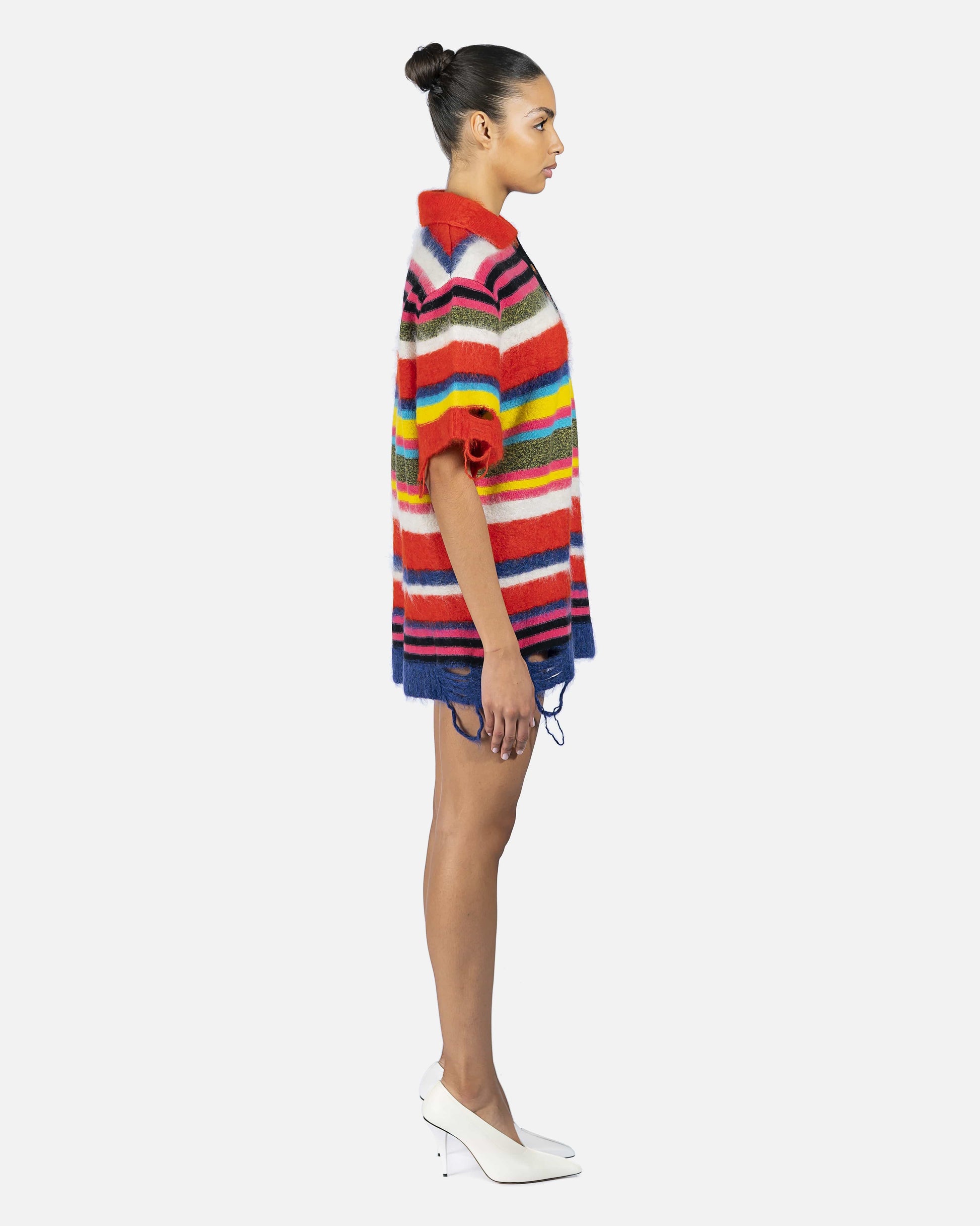 Andersson Bell Women Tops Polo Sweater in Multi