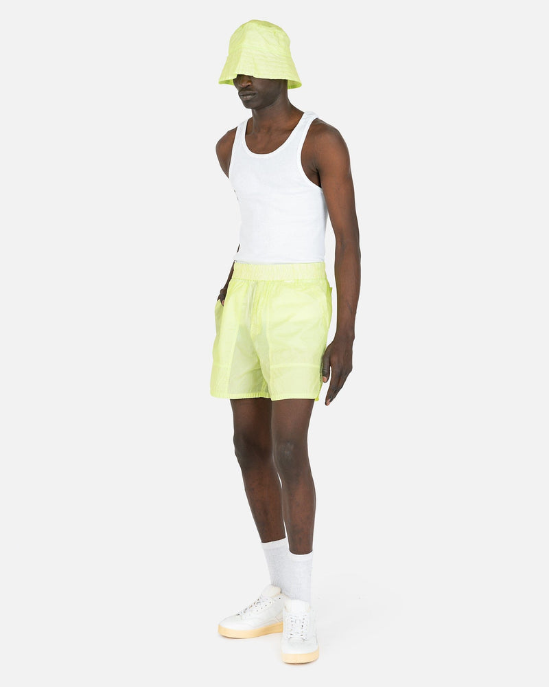 Dries Van Noten Men's Shorts Pooles Shorts in Lime
