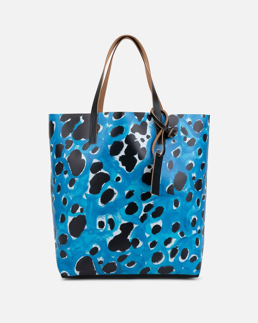 Marni Men's Bags Pop Dots Print Tribeca Bag in Blue