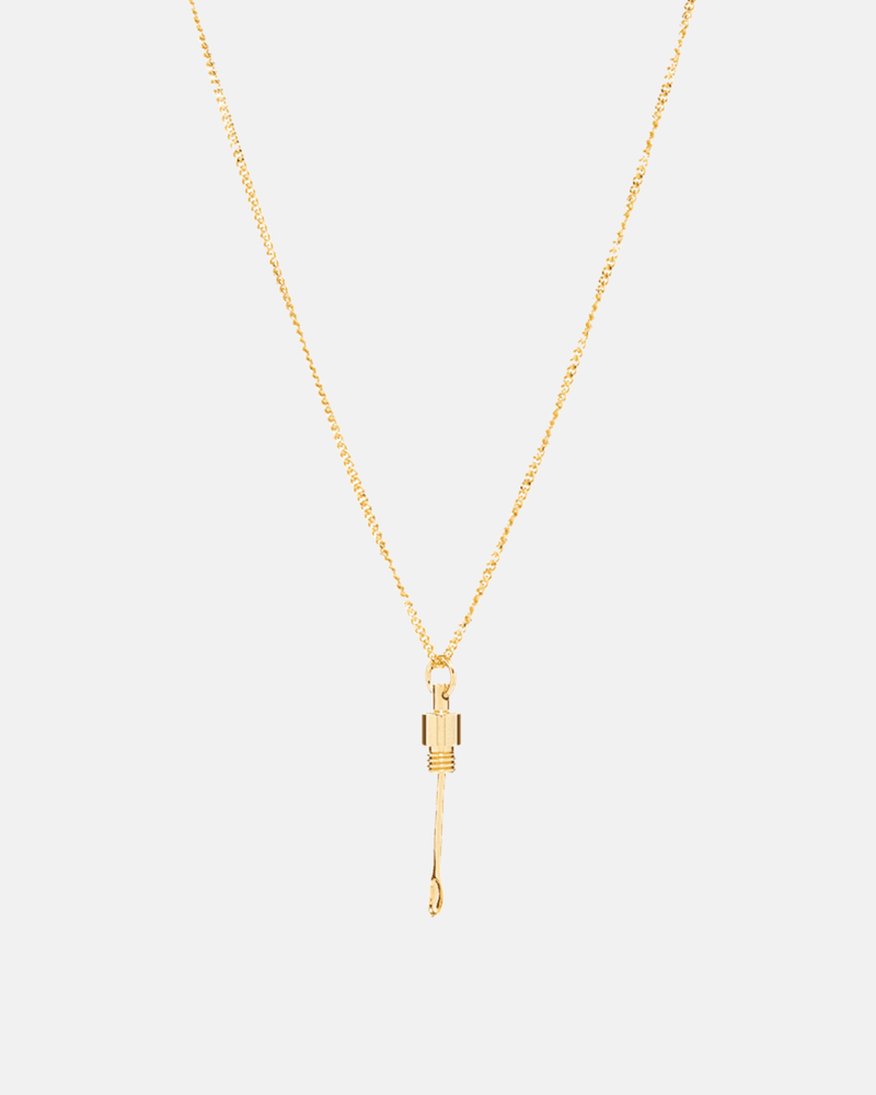 VETEMENTS Jewelry OS Powder Necklace in Gold