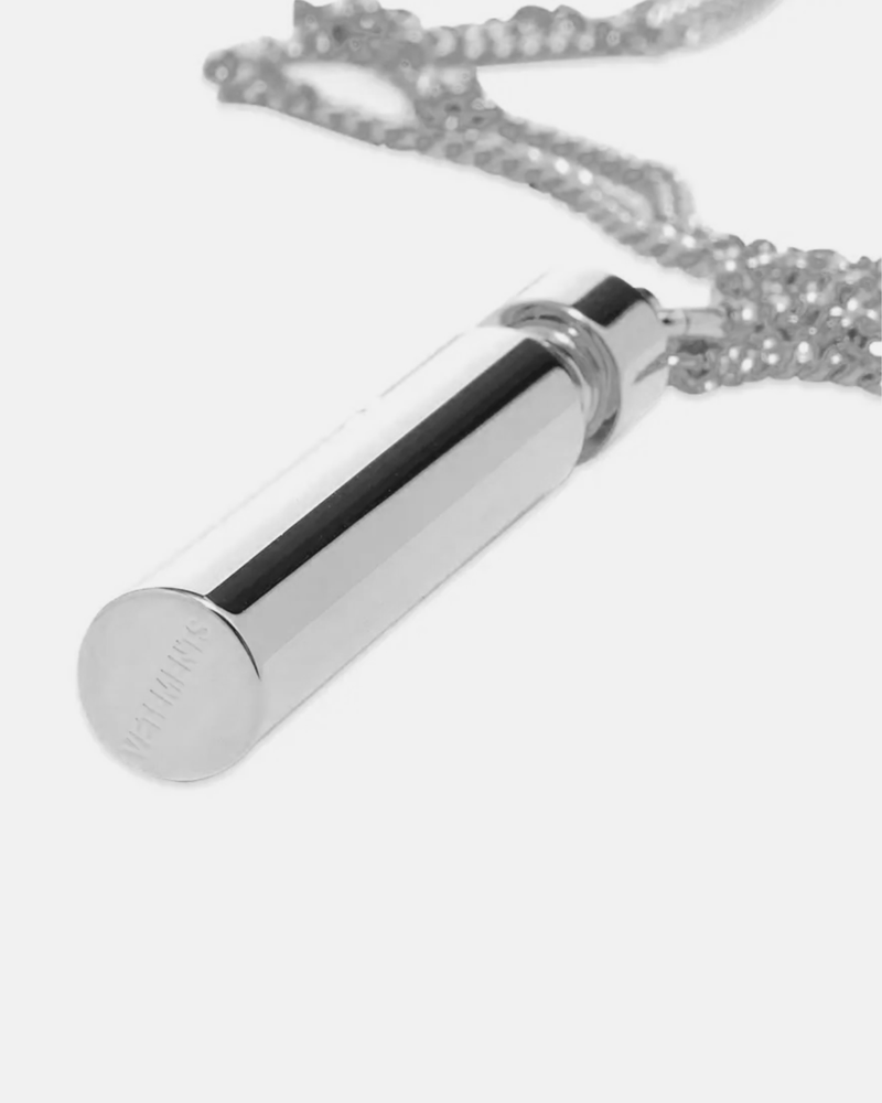 VETEMENTS Jewelry OS Powder Necklace in Silver
