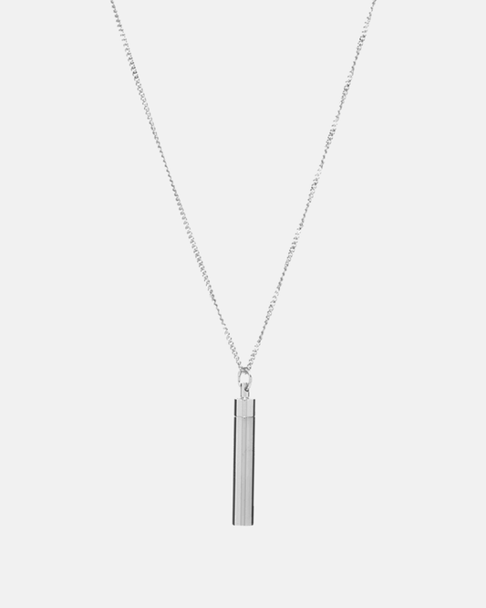 VETEMENTS Jewelry OS Powder Necklace in Silver