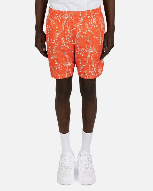 John Elliott Men's Shorts Practice Shorts in Orange Kaze