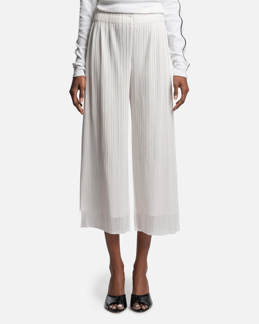 Pleats Please Issey Miyake Women Pants Prelude Pants in White