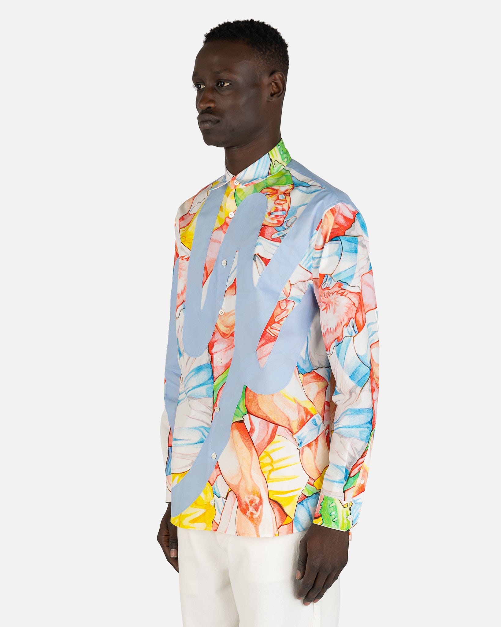 Printed JWA Logo Applique Shirt – SVRN