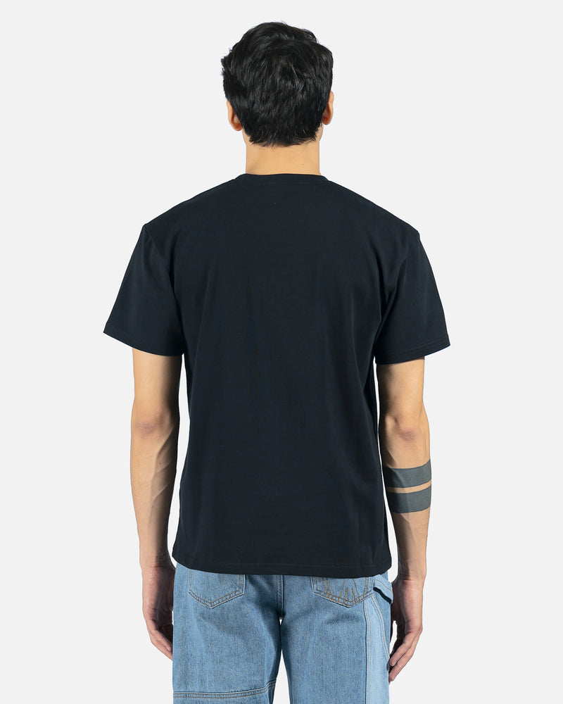 JW Anderson Men's T-Shirts Printed Veggie Logo Tee in Black
