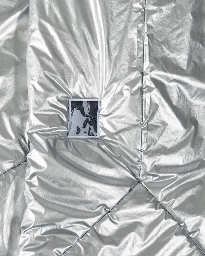 Rick Owens DRKSHDW Scarves Puffer Scarf in Silver