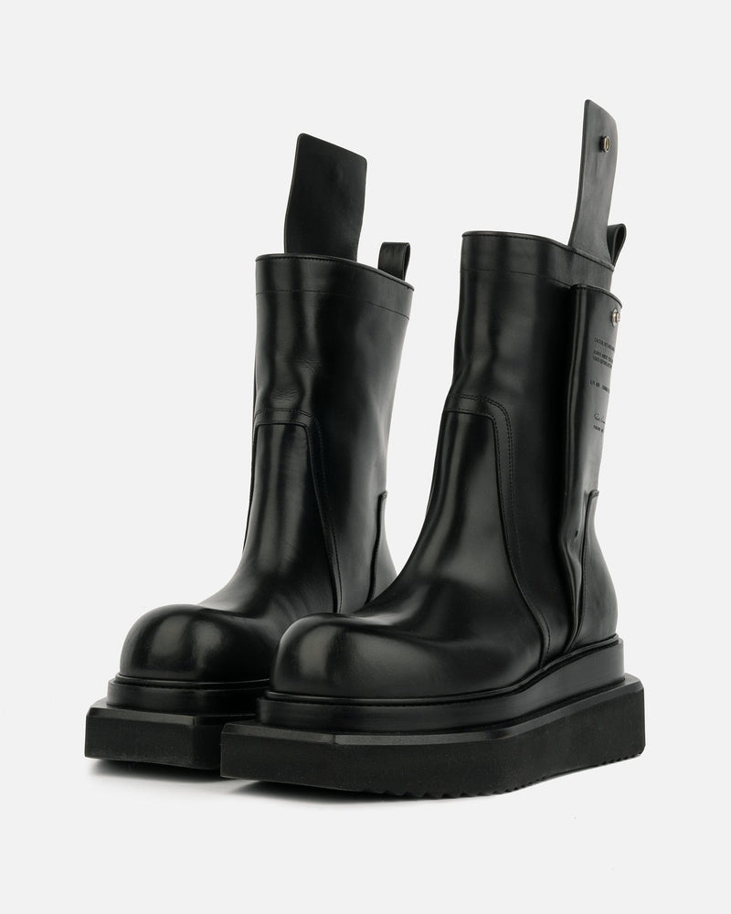 Rick Owens Men's Boots Pull On Fogpocket Cyclops Boot in Black