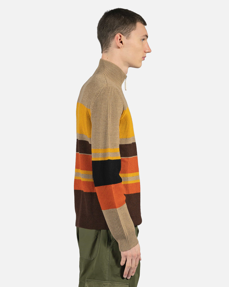 JW Anderson mens sweater Puller Colorblock Sweater in Orange