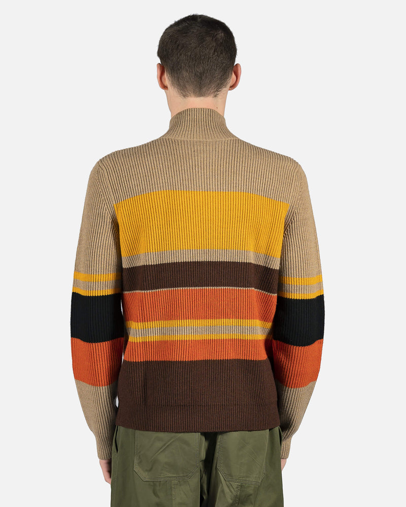 JW Anderson mens sweater Puller Colorblock Sweater in Orange