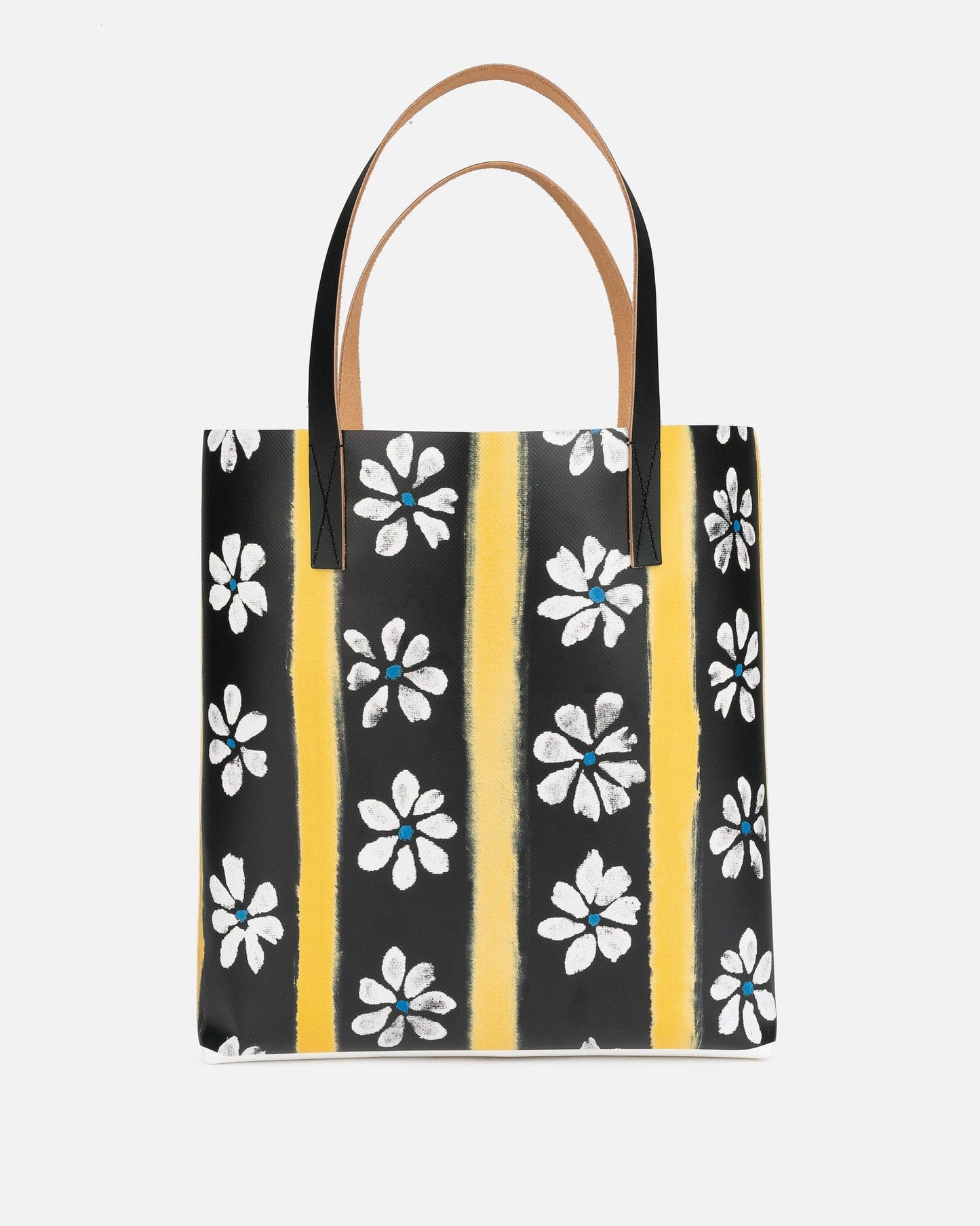 Marni Women Bags PVC Shopping Bag with Pocket in Black