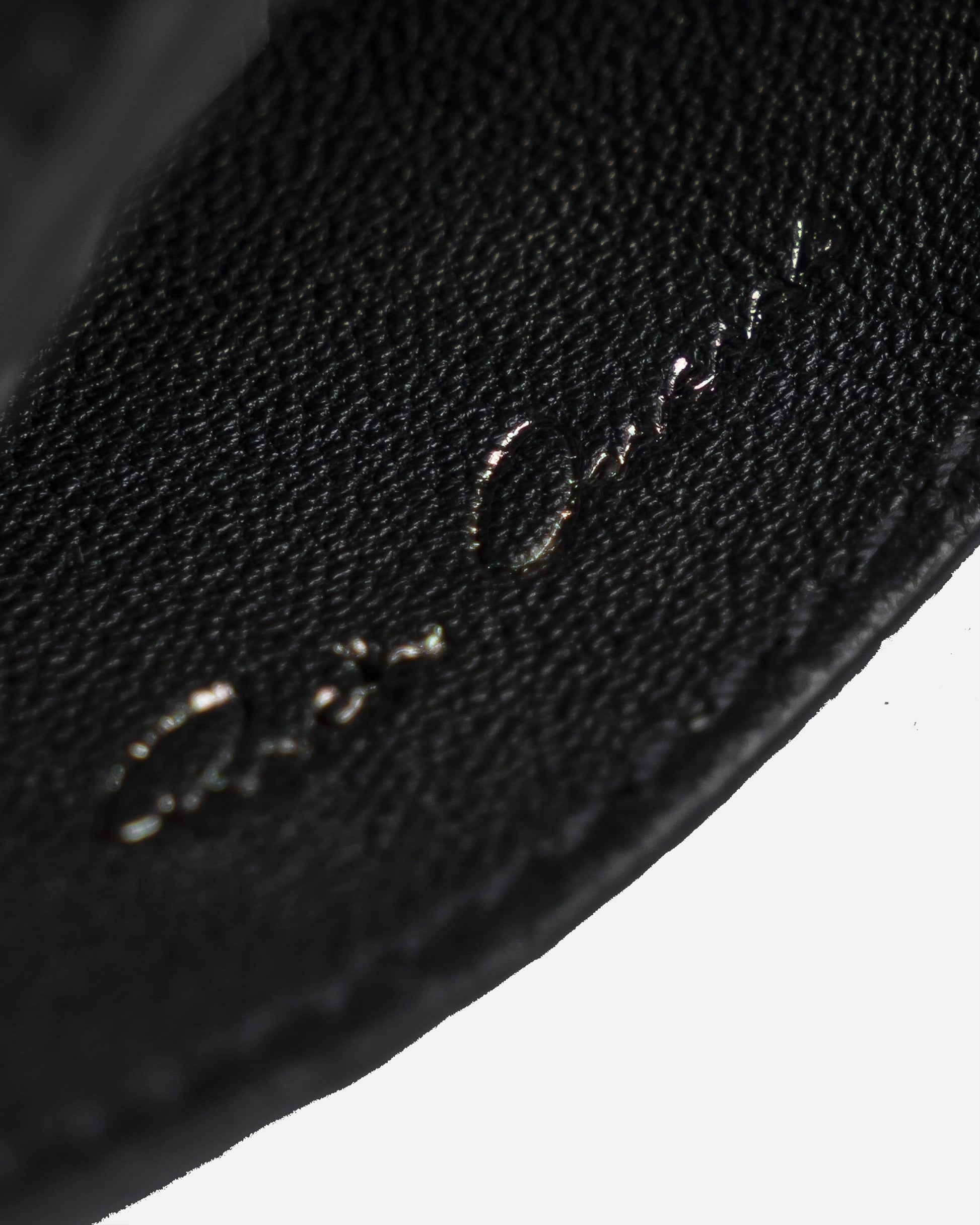 Rick Owens Leather Goods Python Leather Cardholder in Black