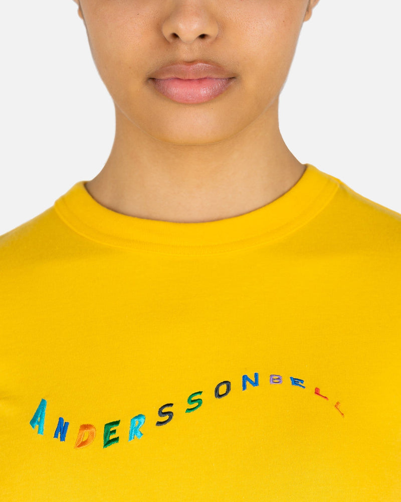 Andersson Bell Women T-Shirts Rainbow Flow T-Shirt in Yellow