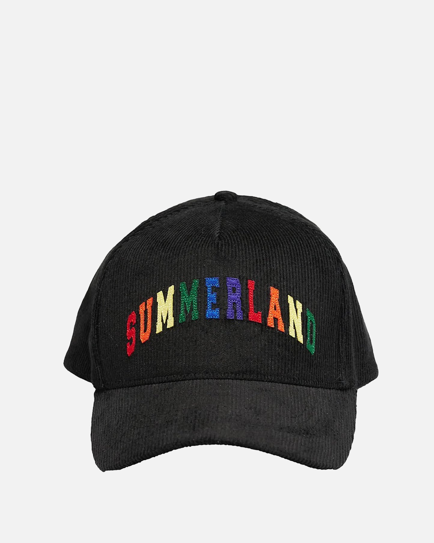 Nahmias Men's Hats Rainbow Summerland Corduroy Trucker Hat in Black