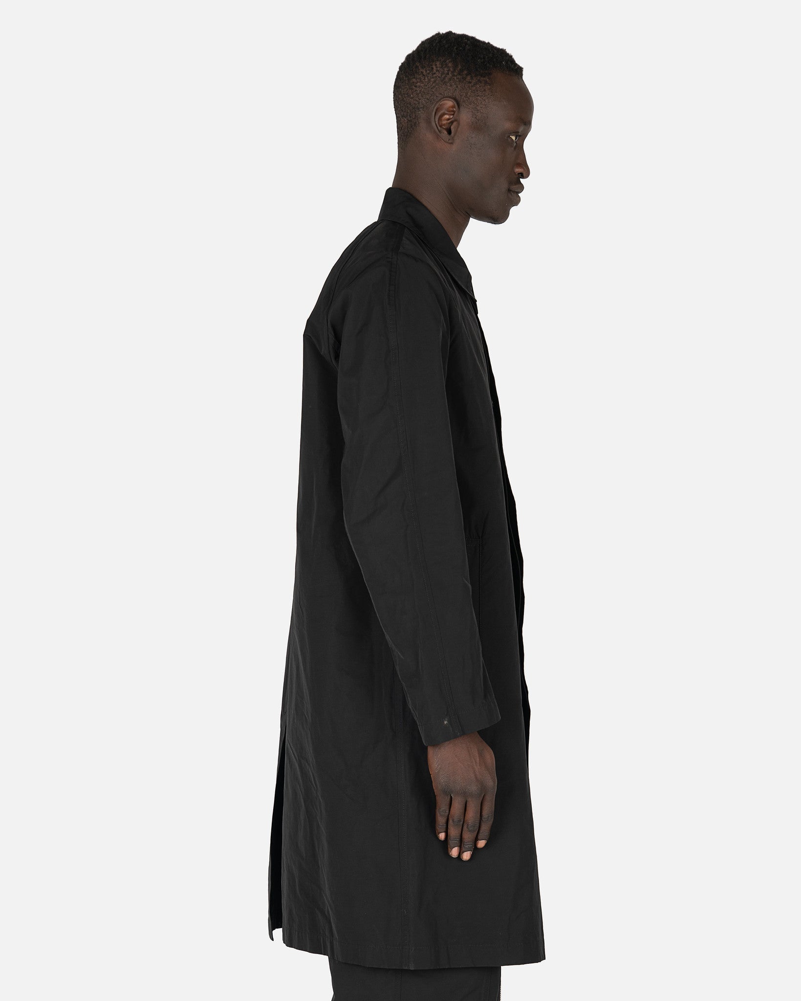 Dries Van Noten Men's Coat Raltone Short Coat in Black
