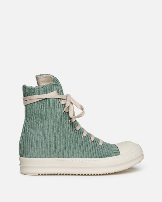 Rick Owens DRKSHDW Women Sneakers Ramones in Aqua/Milk