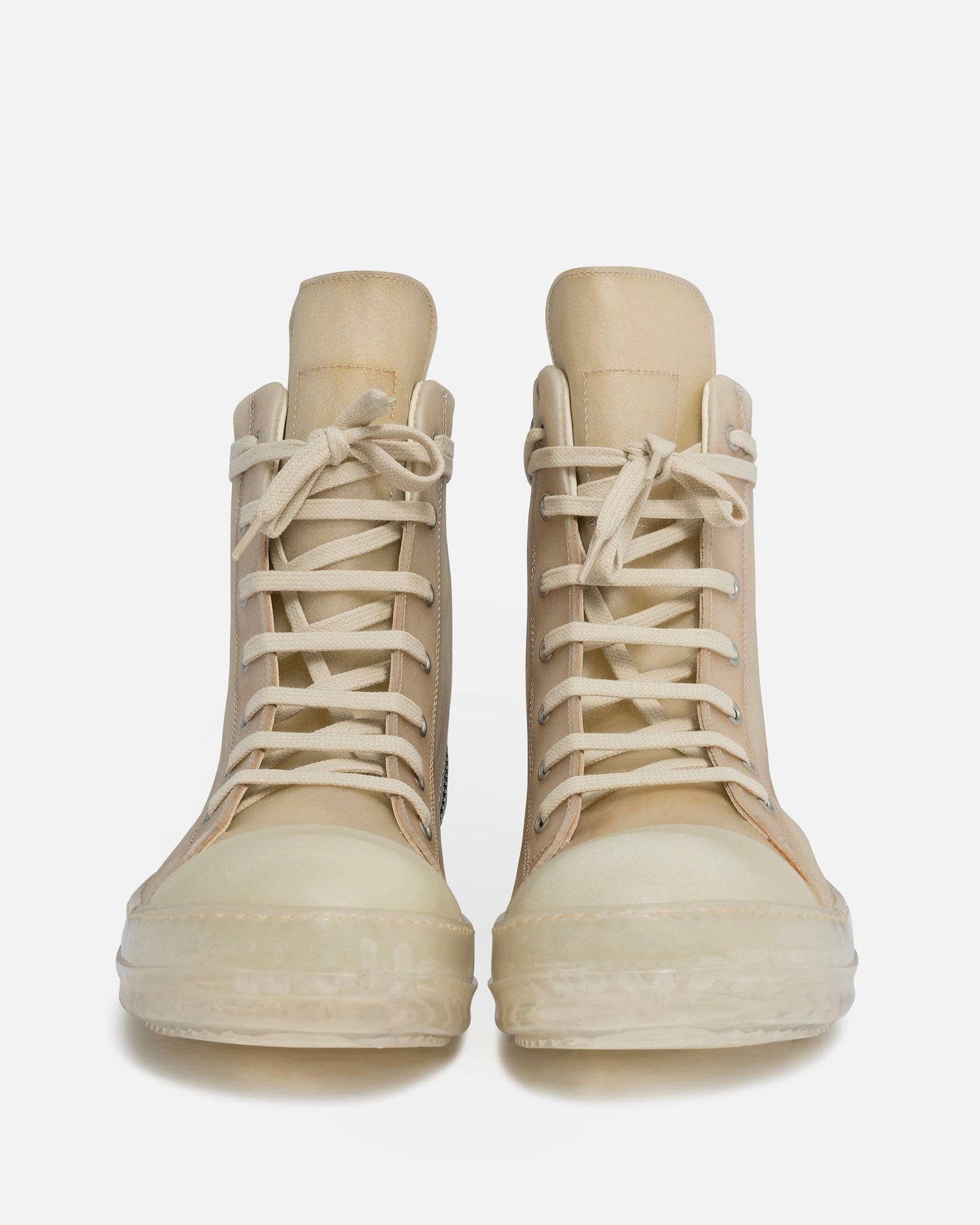 Rick Owens Men's Sneakers Ramones in Natural/Clear