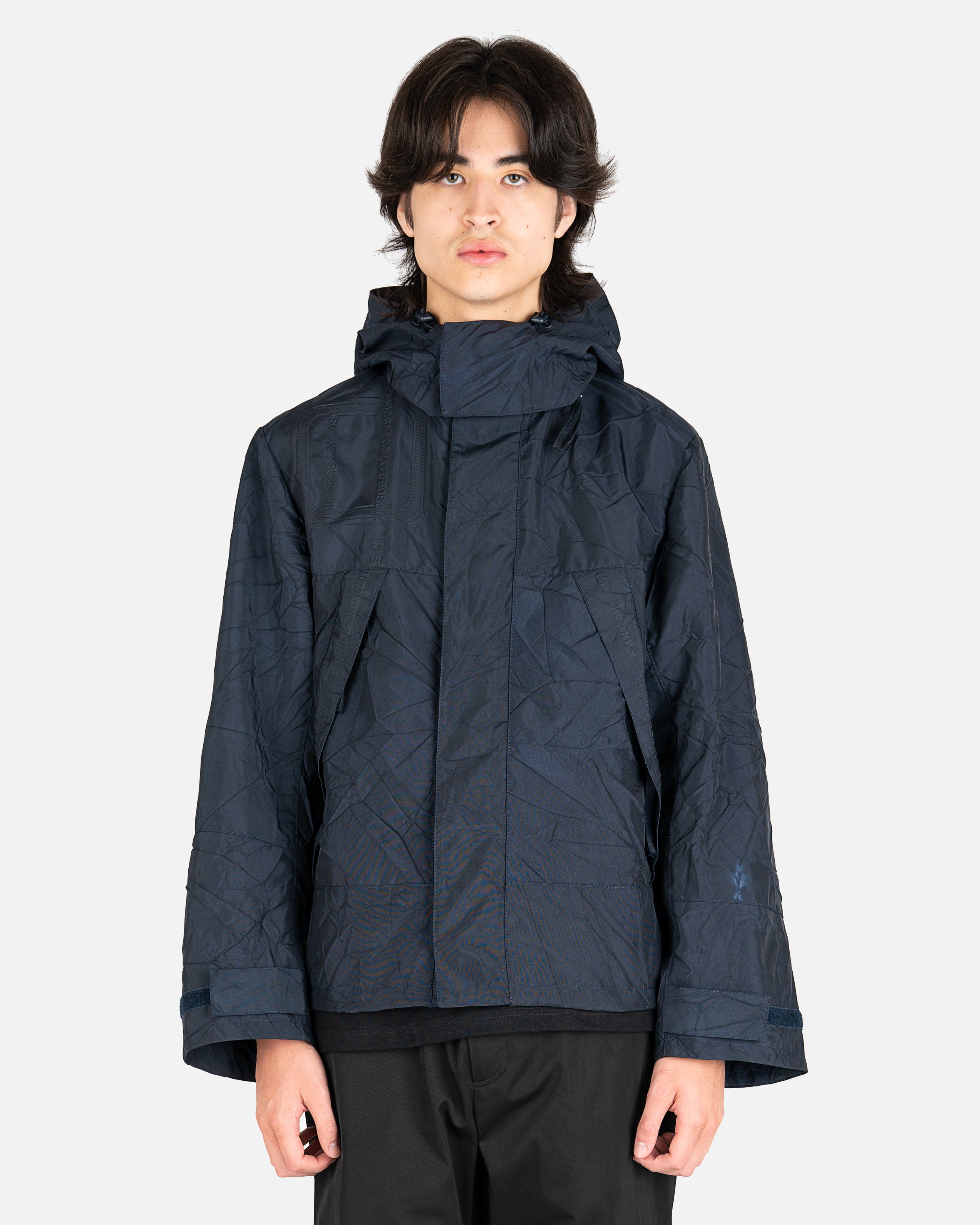 ジャケット・アウター KANGHYUK 1st season AIRBAG DOWN JACKET Kanghyuk Black Curtain Airbag Down Jacket Kanghyuk