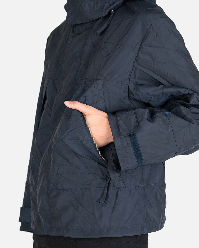 KANGHYUK Men's Jackets Readymade Airbag Hoodie Jacket in Navy