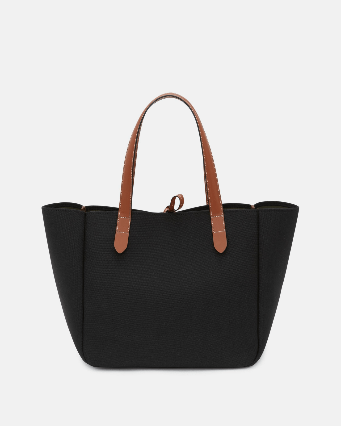 JW Anderson Men's Bags Recycled Canvas Belt Tote in Black