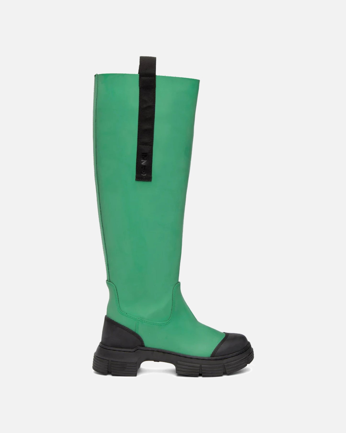 Recycled Rubber Country Boot in Kelly Green1