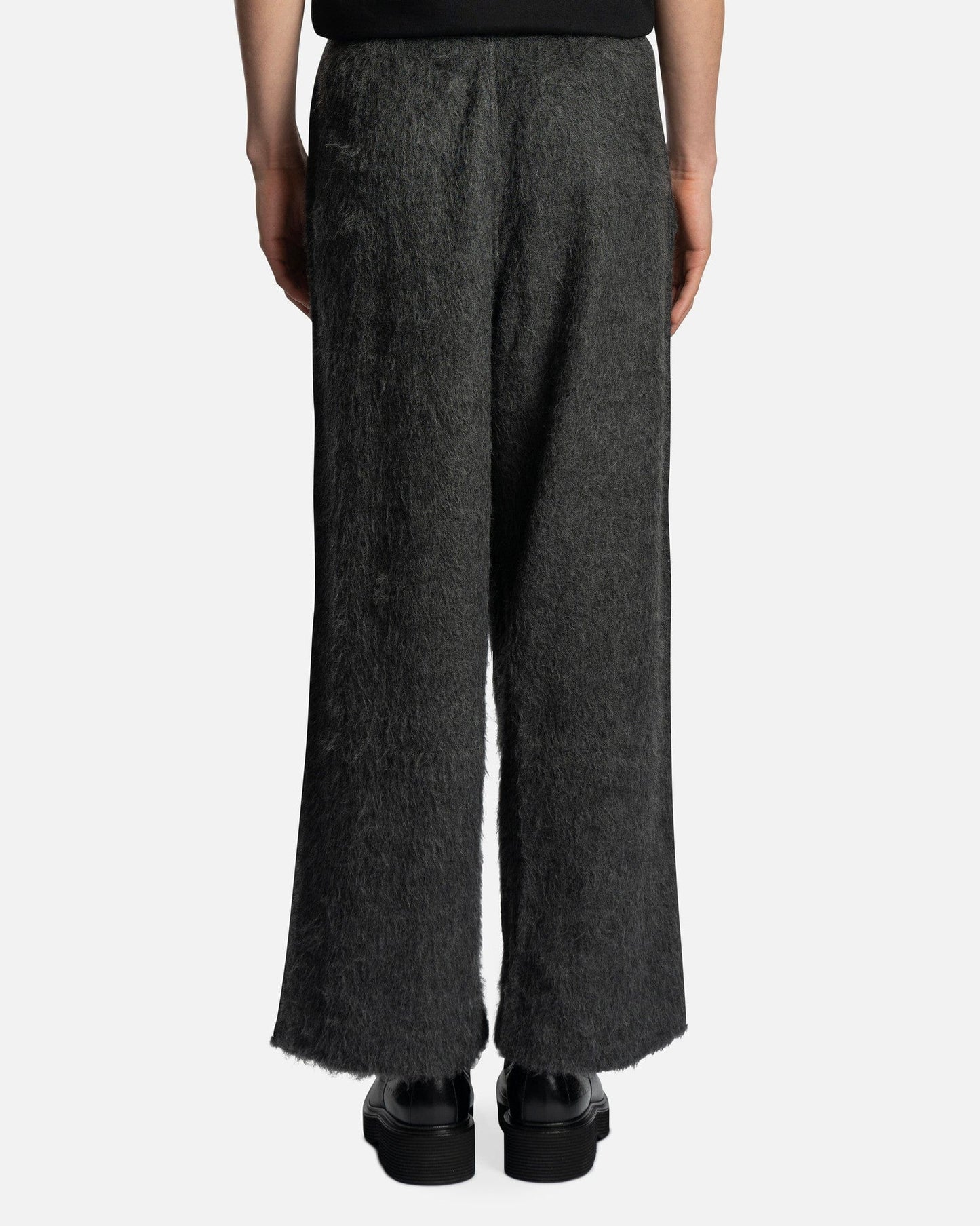 Our Legacy Men's Pants Reduced Trousers in Ash Grey Alpaca