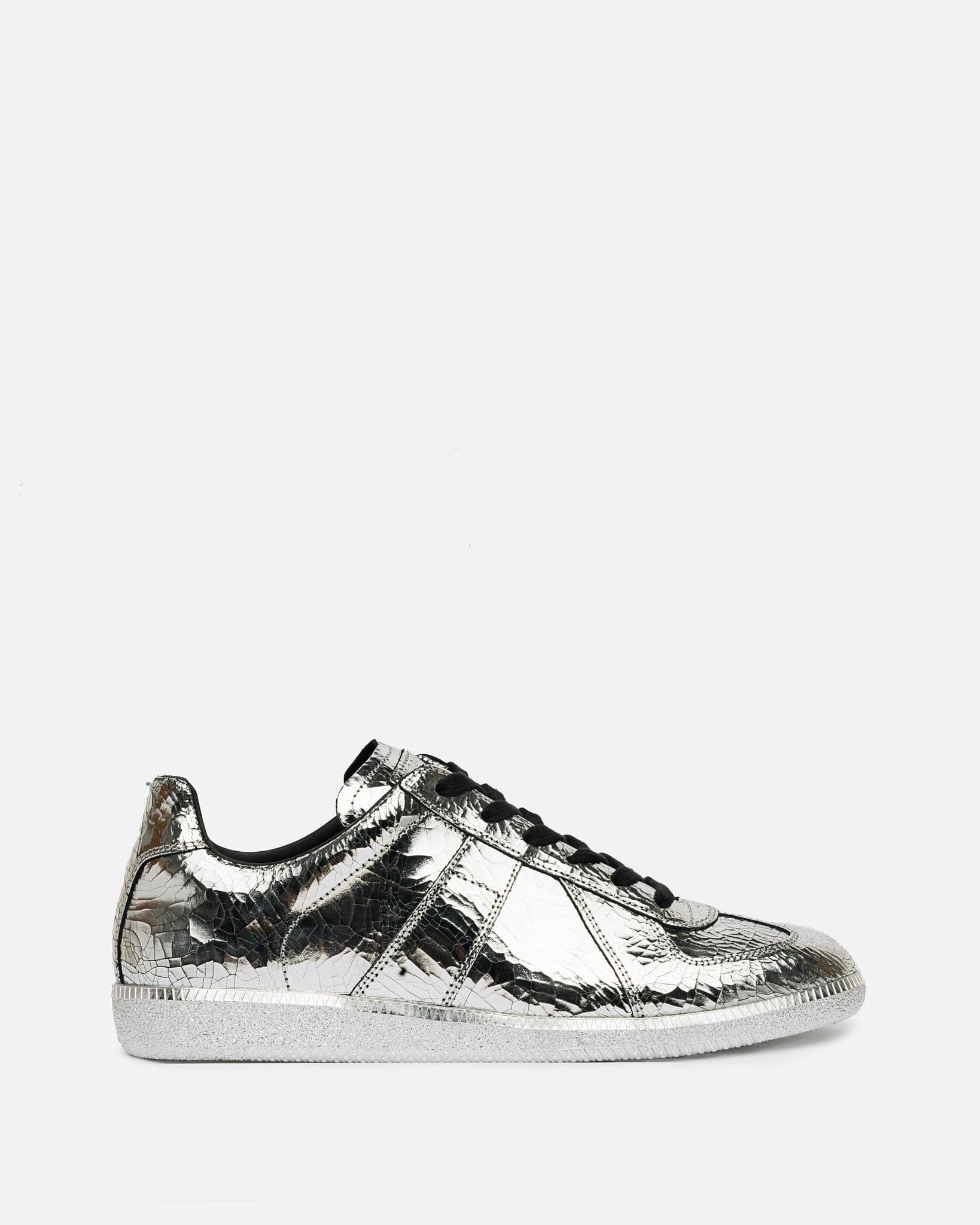 Maison Margiela Men's Sneakers Replica Mirror Sneakers in Silver