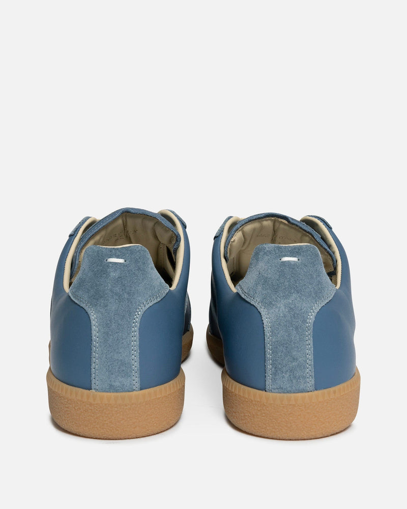 Maison Margiela Men's Shoes Replica Sneakers in Pastel Blue